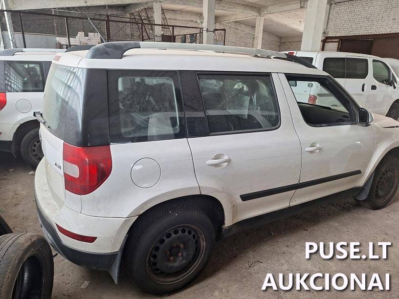 Škoda Yeti Keleivinis automobilis 4