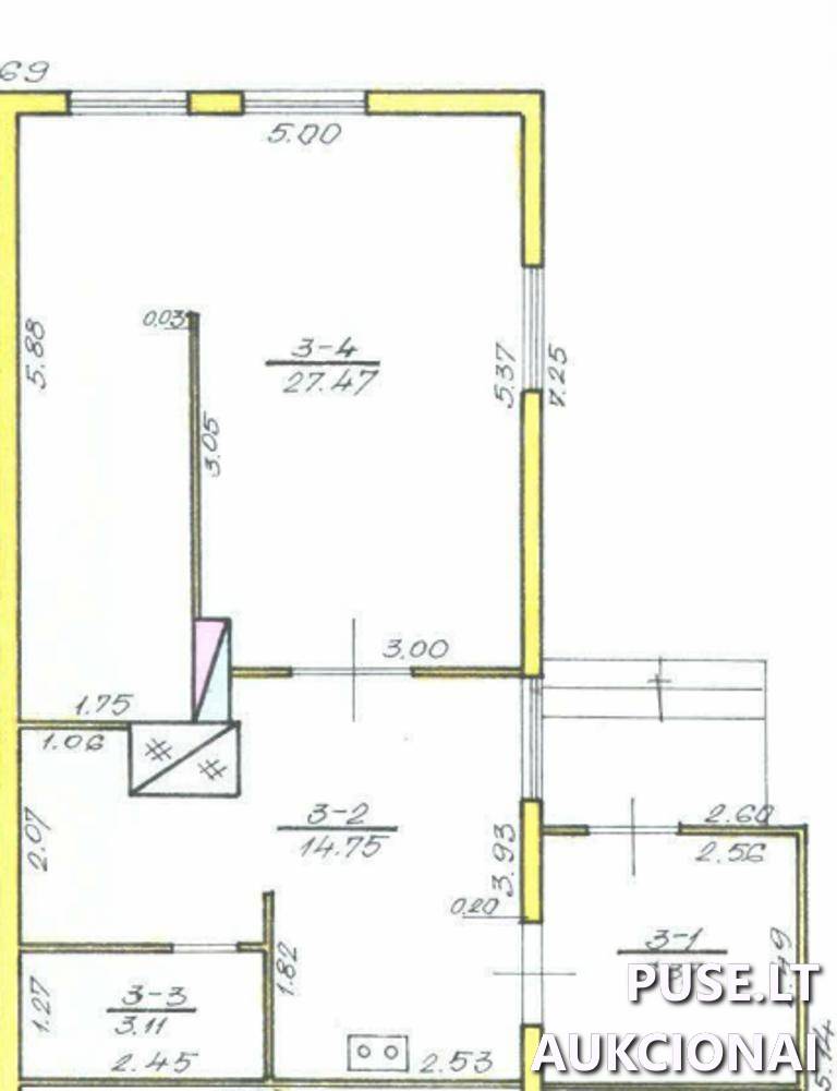 Gyvenamos patalpos Patalpos/Butai Pievų g. 32, 55400 Mitėniškiai, Žeimių sen., Jonavos r. sav. 3