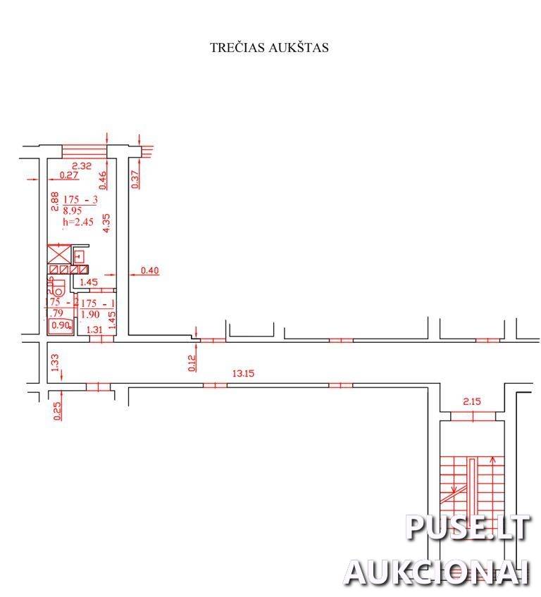 Butas Patalpos/Butai Draugystės g. 17, 68243 Marijampolė, Marijampolės sav. 4