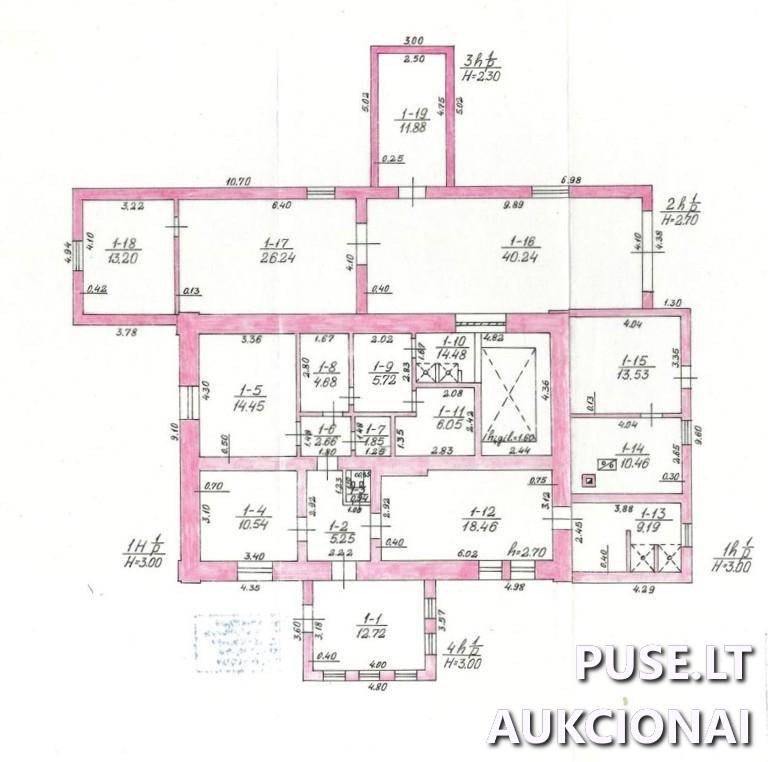 Buitinis pastatas Pastatai Partizanų g. 2B, 18223 Švenčionėliai, Švenčionėlių sen., Švenčionių r. sav. 1