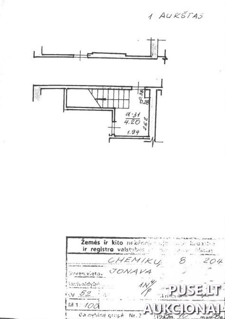 Butas Patalpos/Butai Chemikų g. 8, 55255 Jonava, Jonavos miesto sen., Jonavos r. sav. 1