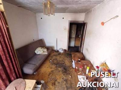 Mažas 33.78 kv.m butas Jonavoje, Chemikų g. 8, pradinė kaina 23700 EUR