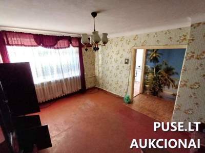 Mažas 29.17 kv.m butas Šiauliuose, Vilniaus g. su rūsiu, pradinė kaina 29200 EUR