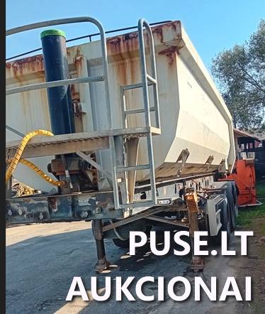 Puspriekabė DHKS Savivartė puspriekabė 3