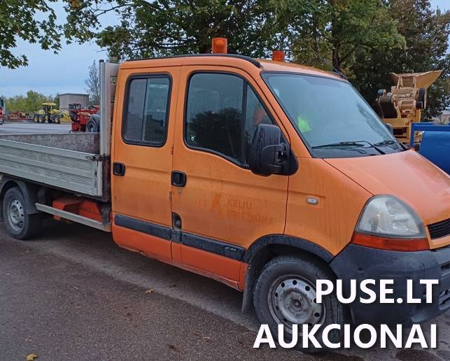 Automobilis Renault Master Krovininis automobilis iki 3,5t. 3