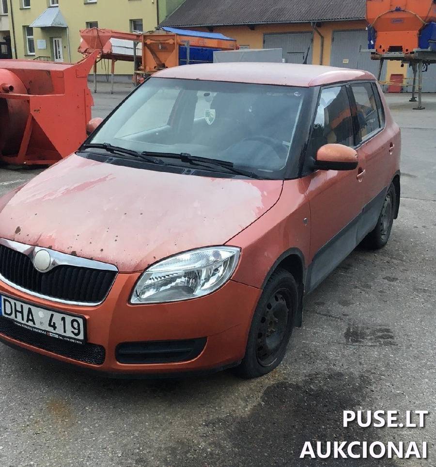 Škoda Fabia  Ambiente Lengvasis automobilis 2