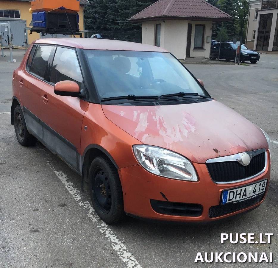 Škoda Fabia  Ambiente Lengvasis automobilis 3
