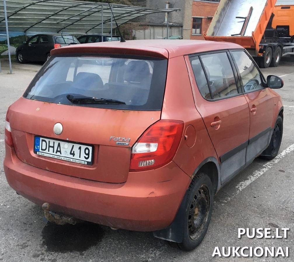 Škoda Fabia  Ambiente Lengvasis automobilis 4