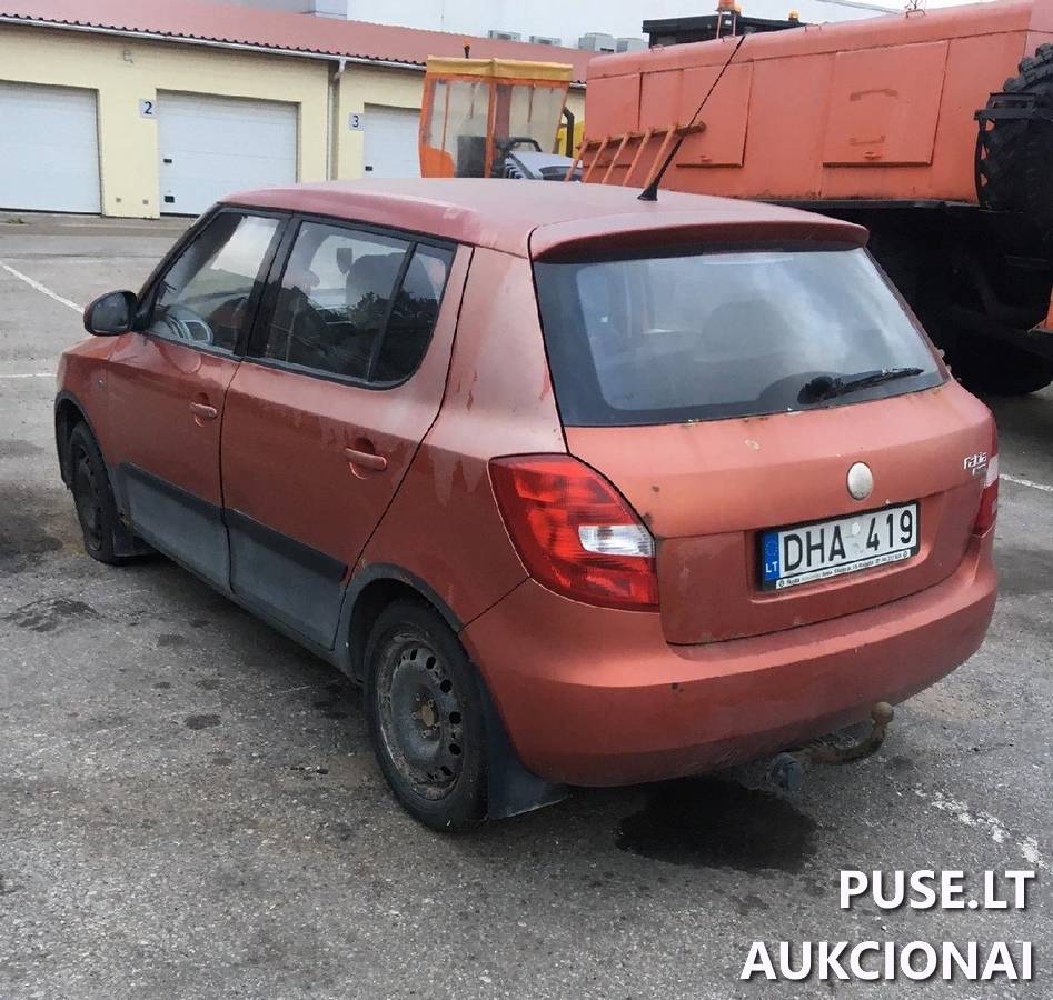 Škoda Fabia  Ambiente Lengvasis automobilis 5