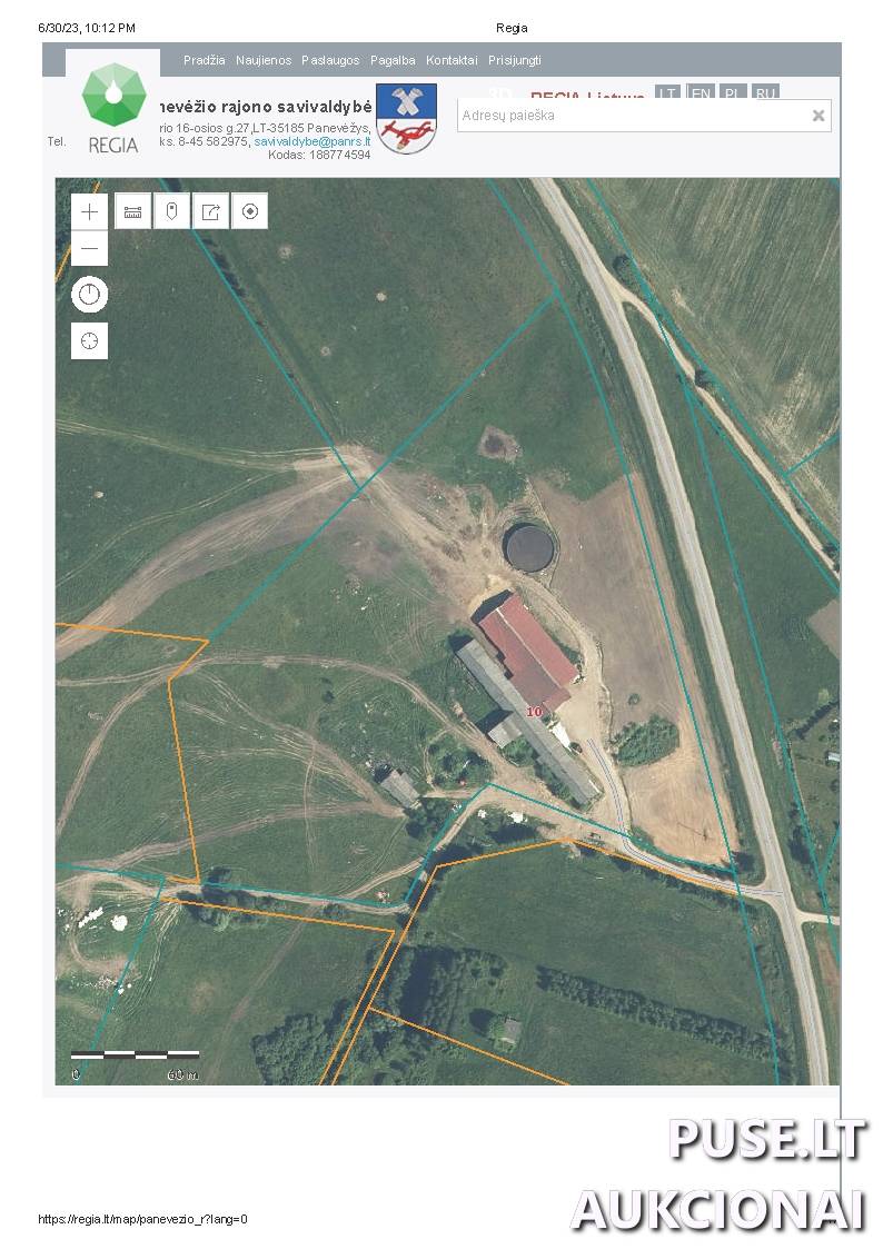 Žemės sklypas Sklypai Putiliškiai 10, 38147, Raguvos sen., Panevėžio r. sav. 1