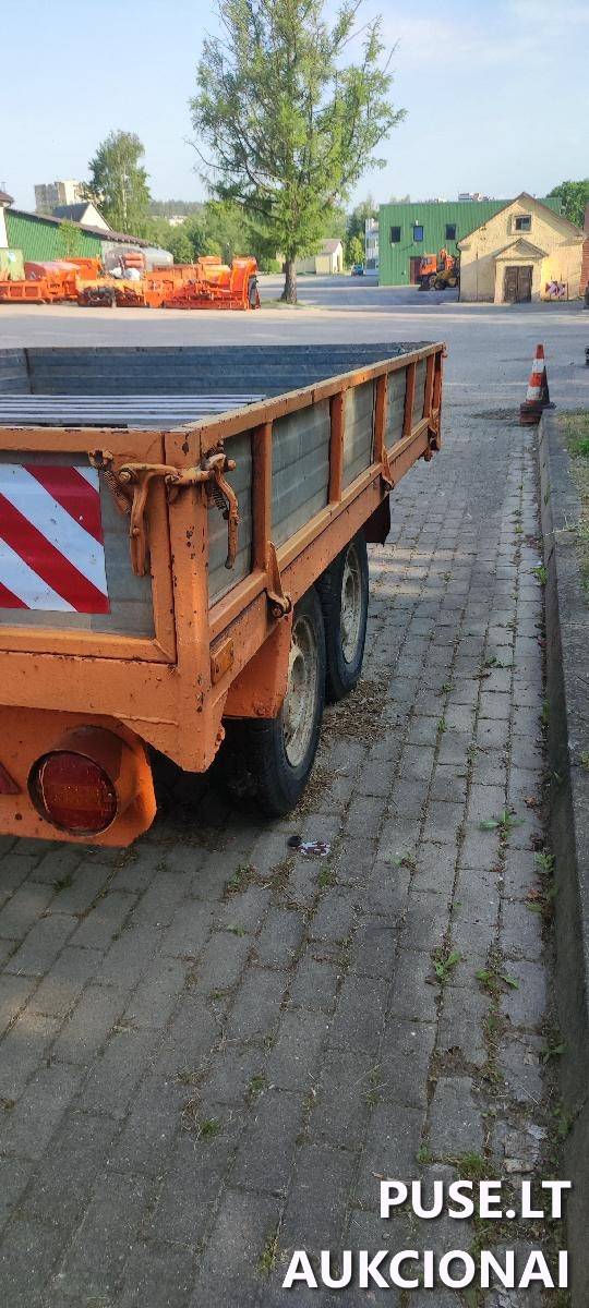 Automobilių krov. savivartė priekaba Priekaba arba puspriekabė nuo 0,75t. iki 3,5t. 3