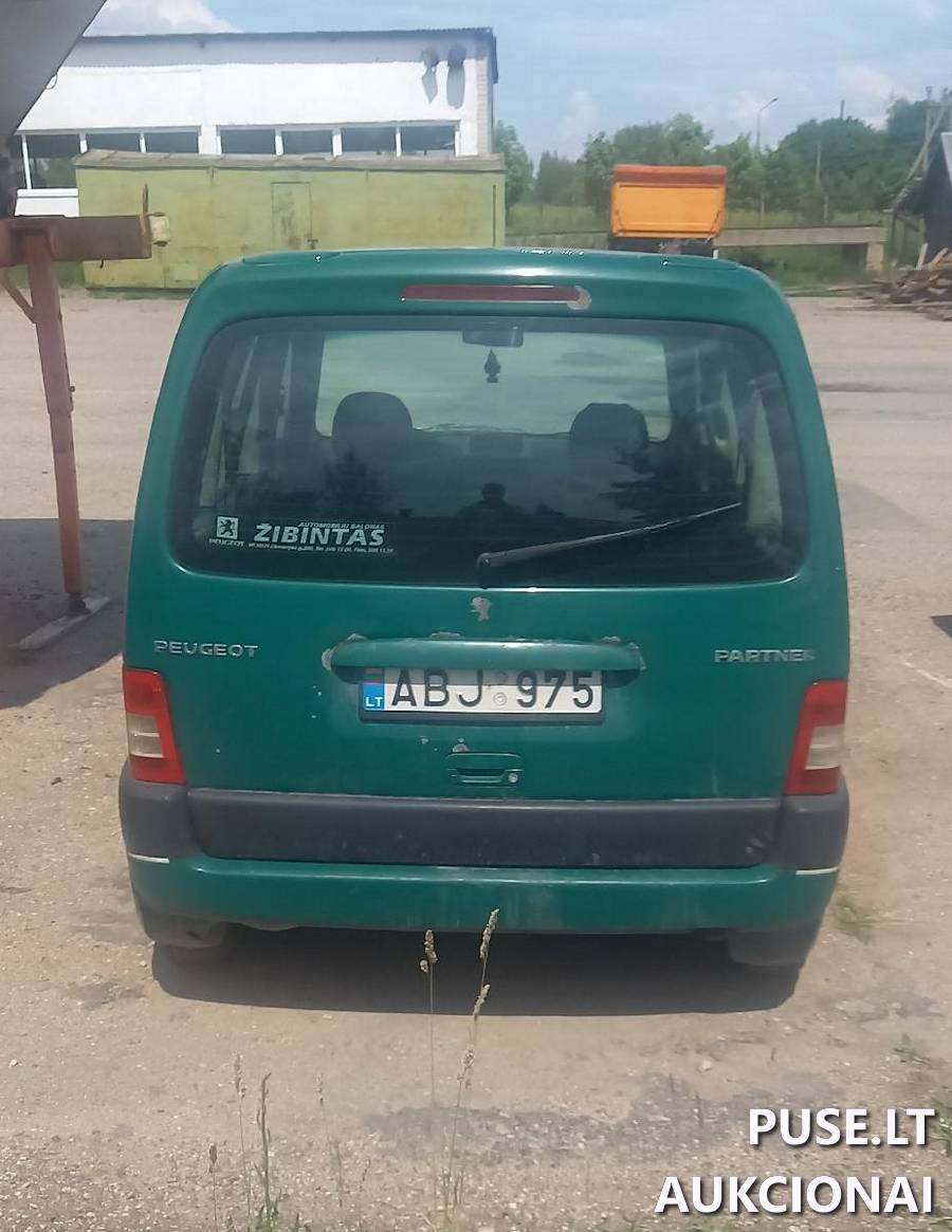 Peugeot Partner Lengvasis a. kombi 5