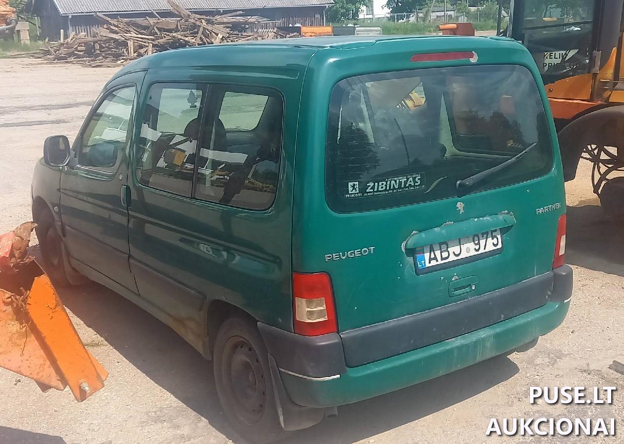 Peugeot Partner Lengvasis a. kombi 6