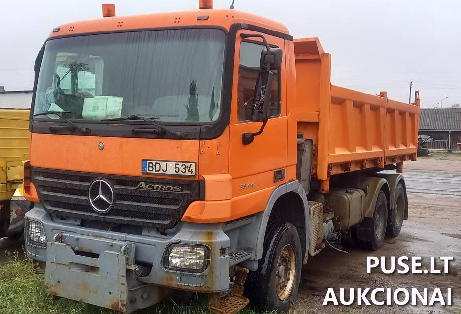 Mercedes-Benz 3344 Actros Krovininis savivartis 3