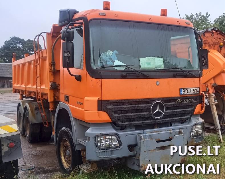 Mercedes-Benz 3344 Actros Krovininis savivartis 4