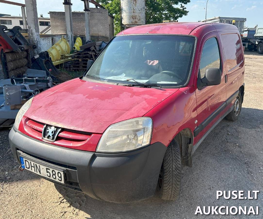 Krov. Aut. Peugiot Partner 1,6 D L.a.krovininis furgonas 1