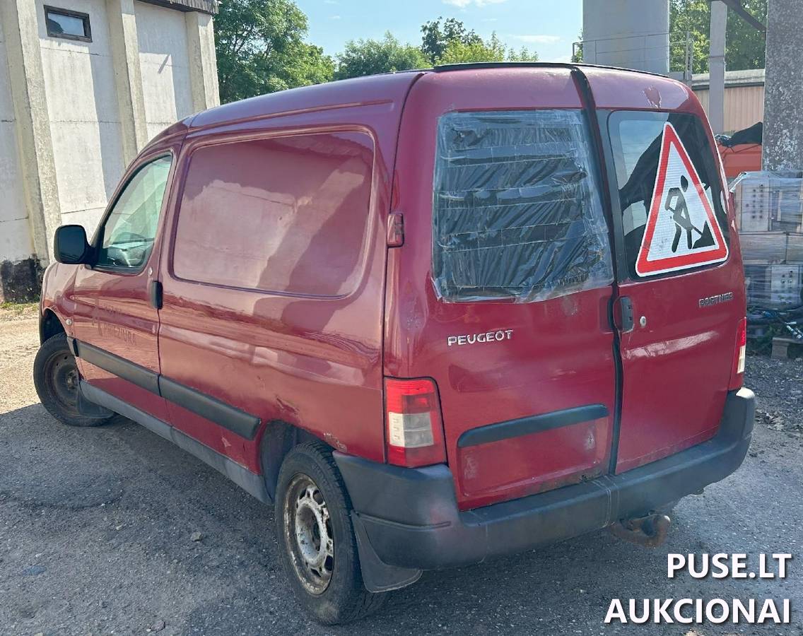 Krov. Aut. Peugiot Partner 1,6 D L.a.krovininis furgonas 2