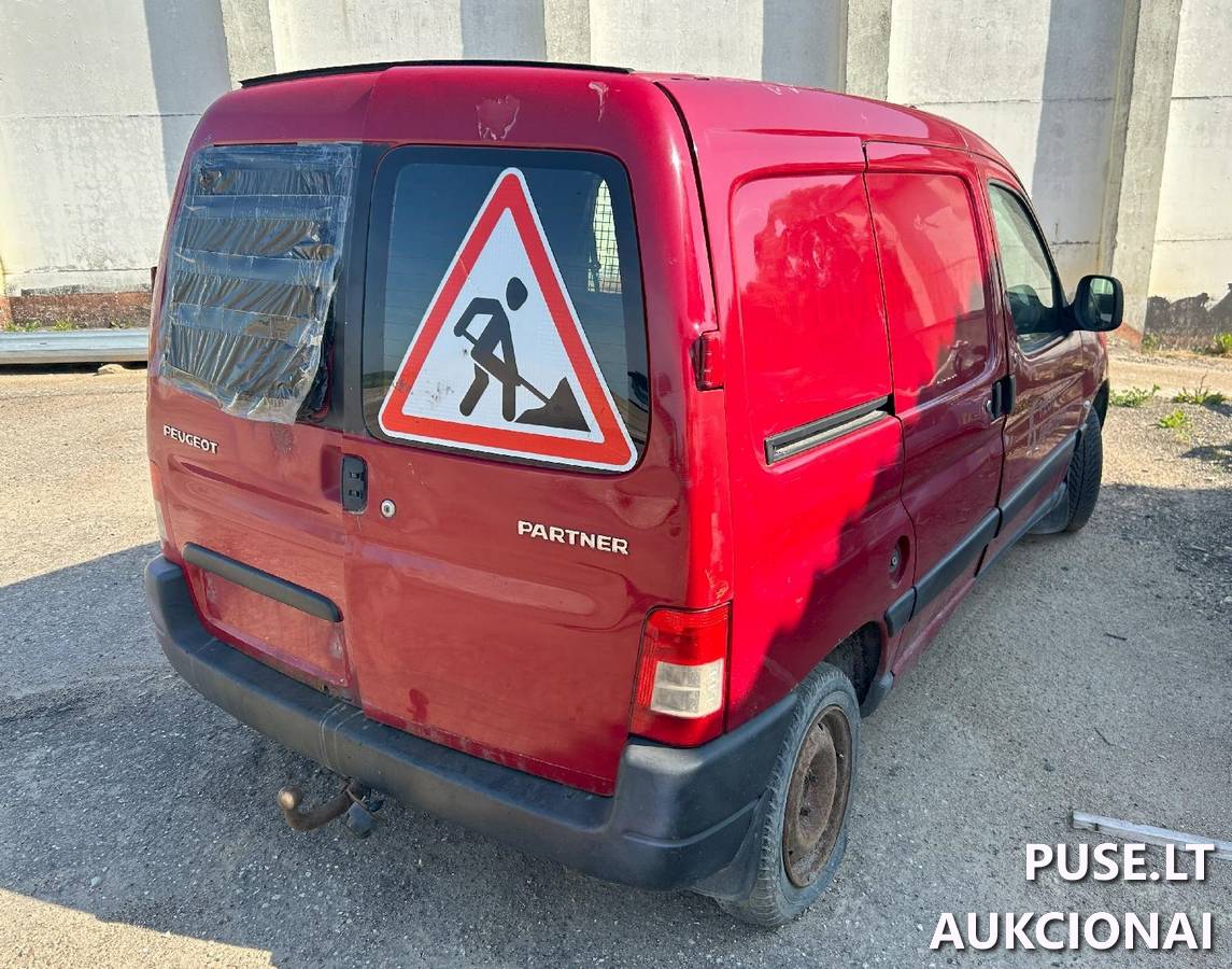 Krov. Aut. Peugiot Partner 1,6 D L.a.krovininis furgonas 3