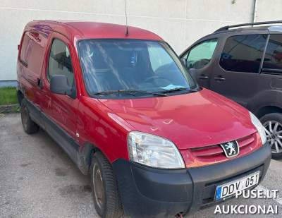 Krovininis furgonas Peugeot Partner 1.6 D 2007 m. Vilniuje, pradinė kaina 250 EUR