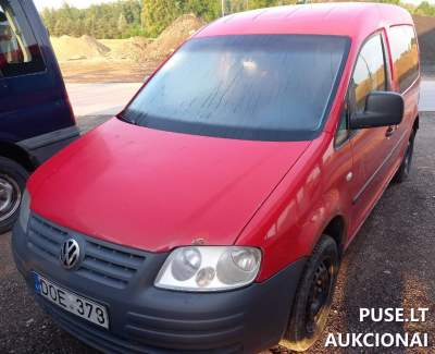 Parduodama VW Caddy lengvasis mikroautobusas aukcione Kaune nuo 350 EUR