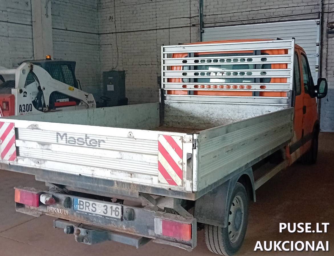 Automobilis Renault Master Krovininis automobilis iki 3,5t. 3
