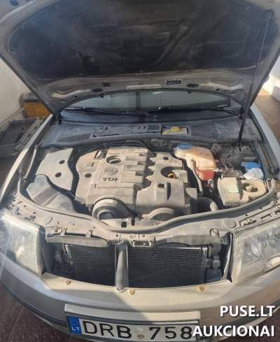 Parduodamas automobilis Škoda Superb 2,0 TDI 2008 m. pr. už 1500 EUR aukcione