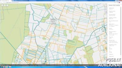 0.85 ha žemės ūkio paskirties sklypas Panevėžio r. sav., Putiliškių k. pradinė kaina 2640 EUR