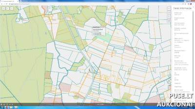Žemės ūkio paskirties žemės sklypo 1/2 dalis Panevėžio r., Putiliškiuose, 22720 EUR pradinė kaina