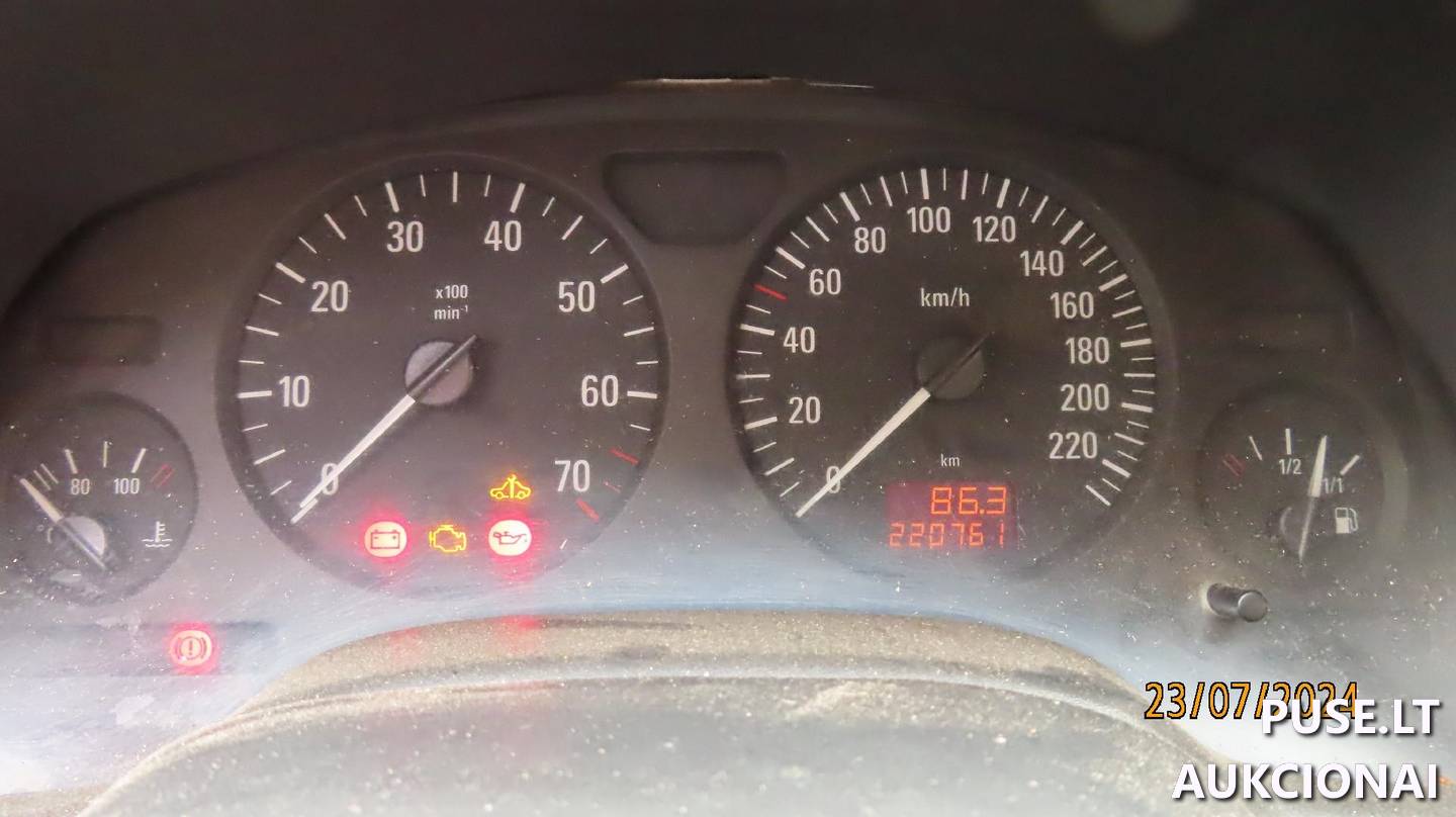 OPEL ASTRA, valst. Nr. BDL 203 Lengvasis automobilis 1