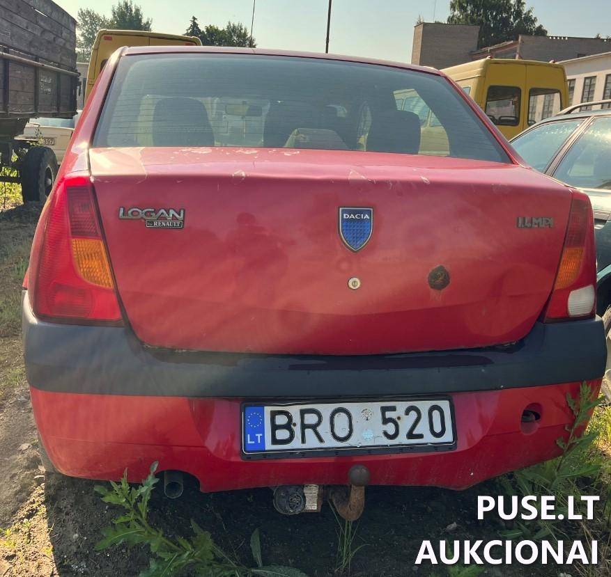 DACIA LOGAN V. Nr. BRO 520 Lengvasis automobilis 1
