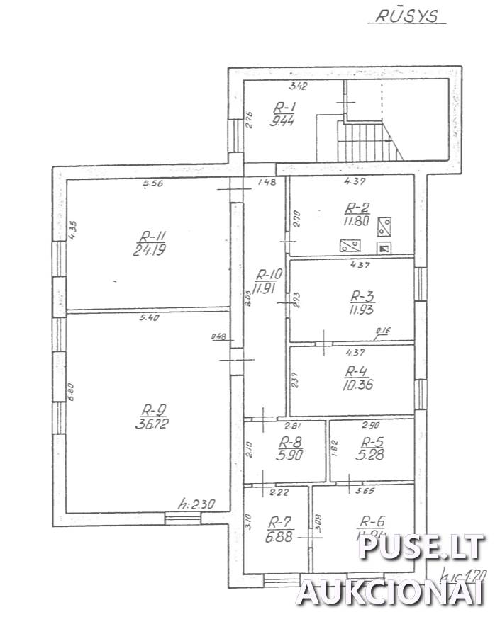 Administracinės patalpos Patalpos/Butai Kelininkų g. 4, 18110 Švenčionys, Švenčionių sen., Švenčionių r. sav. 1