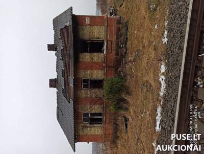 Parduodamas 2 kambarių butas Vilkaviškio r. Gabriškės k. 1-1, 43 kv.m, pradinė kaina 210 EUR