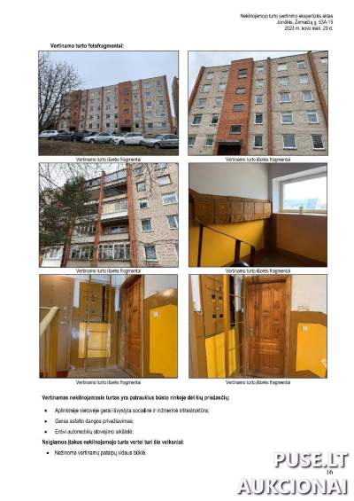 3 kambarių butas Joniškyje, Žemaičių g. 53A, pradinė kaina 20240 EUR