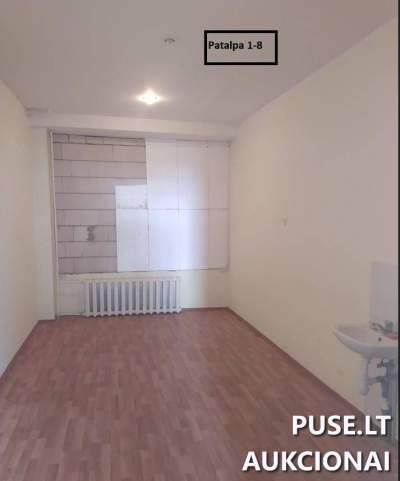 Nuomojamos patalpos Alytuje, Miklusėnų g. 36, 134 kv. m. mokyklai ar sporto įstaigai, pradinis mėn. mokestis 1,21 Eur/kv.m.