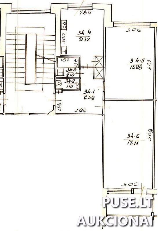 Butas Patalpos/Butai Dainų g. 54, 78276 Šiauliai, Šiaulių m. sav. 2