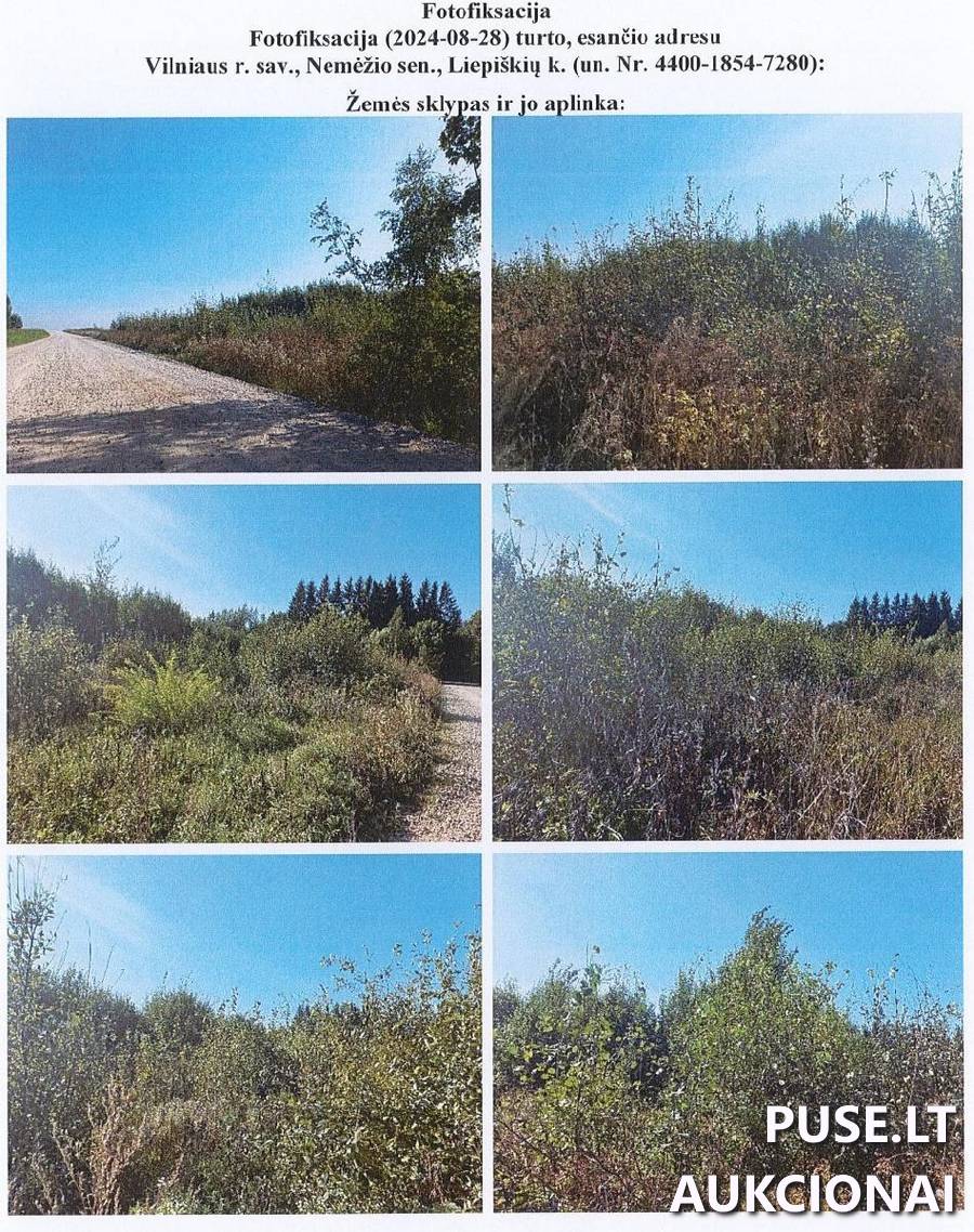 Žemės sklypas Sklypai Liepiškės, Nemėžio sen., Vilniaus r. sav. 2