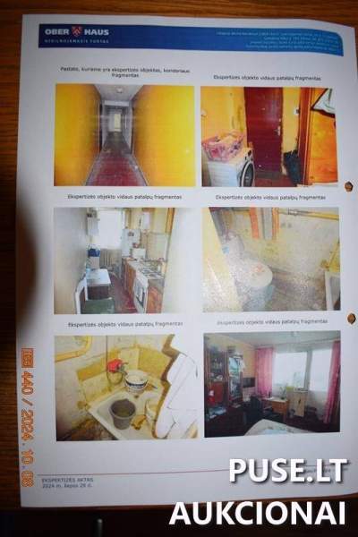 Butas Kaune, Taikos pr. 41, pradinė kaina 19360 EUR, parduodamas aukcione