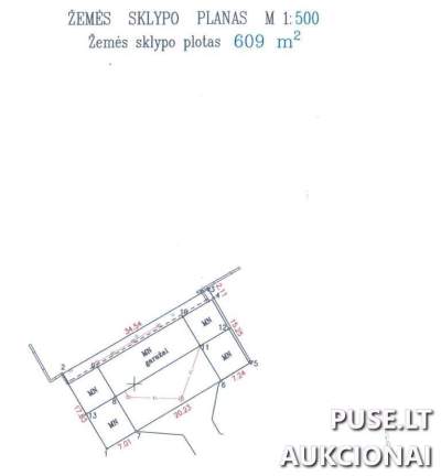 Garažas Klaipėdoje, strategiškai patogioje vietoje, Danės g. 21A, pradinė kaina 42902 EUR