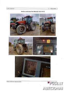 Traktoriai, savaeigės mašinos, priekabos, puspriekabės - Ratinis traktorius Case IH