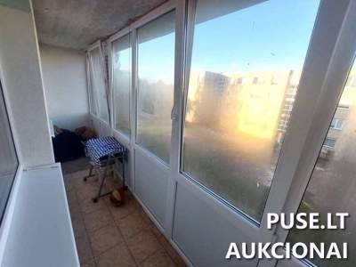 1/2 dalis buto Pakruojo mieste P. Mašioto g. su 62.98 kv.m plotu pradine kaina 13700 EUR