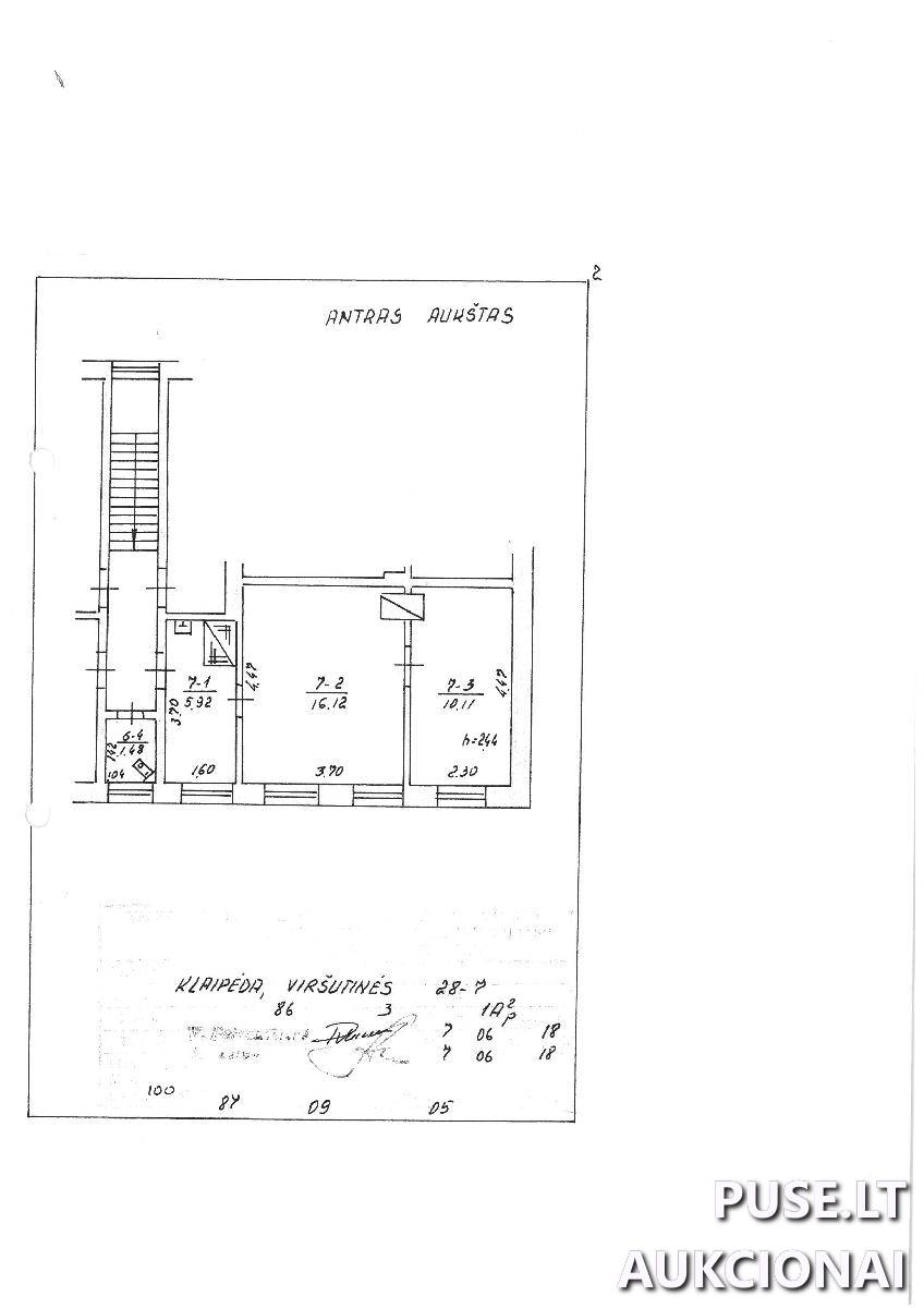 Butas Patalpos/Butai Viršutinė g. 28, 92262 Klaipėda, Klaipėdos m. sav. 1