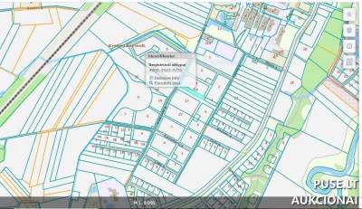 Žemės sklypas Klaipėdos r., Kretingalėje Pramonės g. 23A, pradinė kaina 11374 EUR