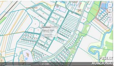 Žemės sklypas Kretingalėje, Klaipėdos rajone, 0.1196 ha, pradinė kaina 8833 EUR