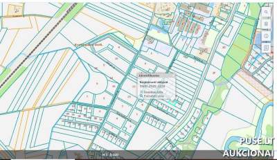 Žemės sklypas Klaipėdos rajone, Kretingalėje (Lazdynų g. 5), pradinė kaina 7139 EUR