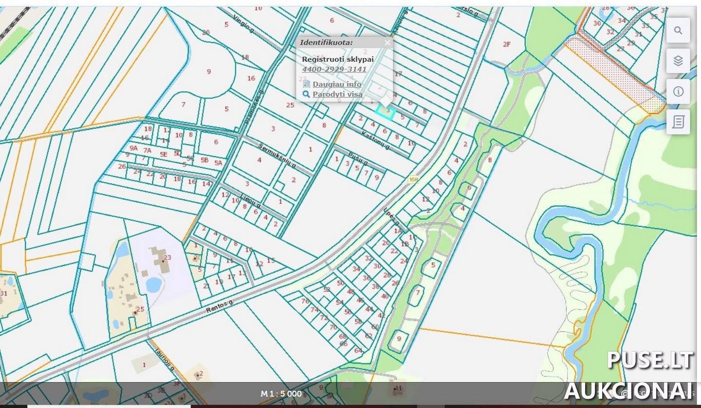 Žemės sklypas Sklypai Lazdynų g. 3, 96336 Kretingalė, Kretingalės sen., Klaipėdos r. sav. 1