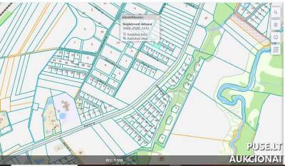 Žemės sklypas 0.0965 ha Kretingalėje, Lazdynų g. 3, pradinė kaina 7139 EUR