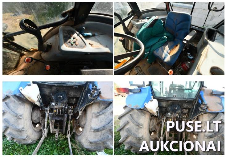 Ratinis traktorius New Holland TD5050 Traktoriai, savaeigės mašinos, priekabos, puspriekabės 1