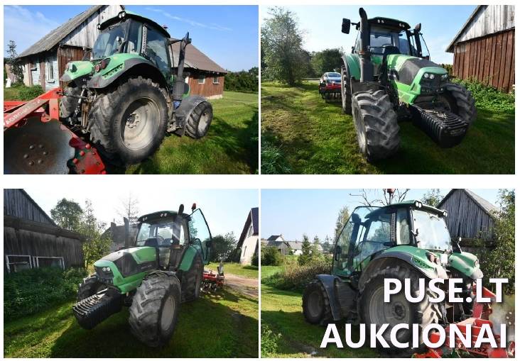 Ratinis traktorius Deutz-Fahr Agrotron 6150 Traktoriai, savaeigės mašinos, priekabos, puspriekabės 2