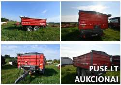 Traktoriai, savaeigės mašinos, priekabos, puspriekabės - Traktoriaus puspriekabė Metal Fach T730/2