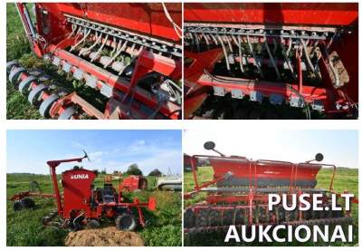 Prikabinama sėjamoji Unia Amber 1200/4 drive, 15760 EUR, geros būklės žemės ūkio technika